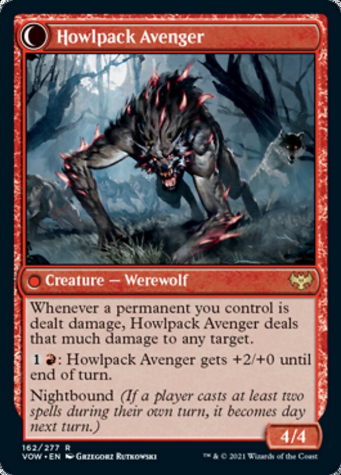 Ill-Tempered Loner // Howlpack Avenger [Innistrad: Crimson Vow] | L.A. Mood Comics and Games