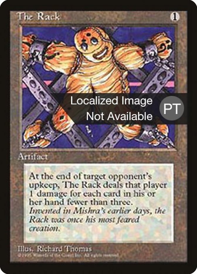 The Rack [Fourth Edition (Foreign Black Border)] | L.A. Mood Comics and Games