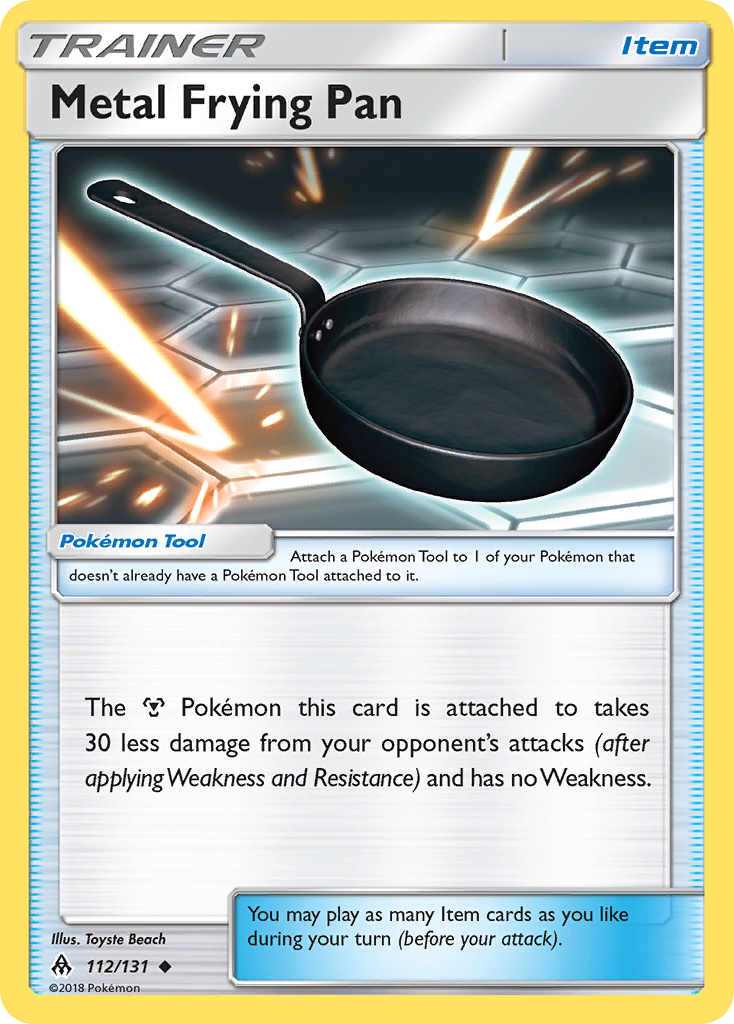 Metal Frying Pan (112/131) [Sun & Moon: Forbidden Light] | L.A. Mood Comics and Games