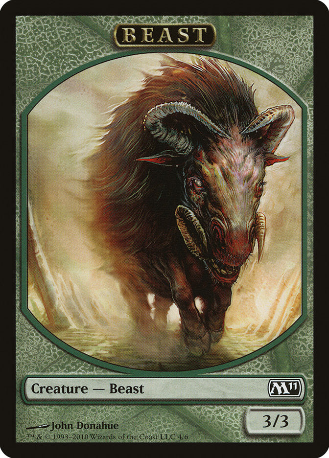 Beast Token [Magic 2011 Tokens] | L.A. Mood Comics and Games