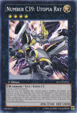 Number C39: Utopia Ray [SP14-EN022] Starfoil Rare | L.A. Mood Comics and Games