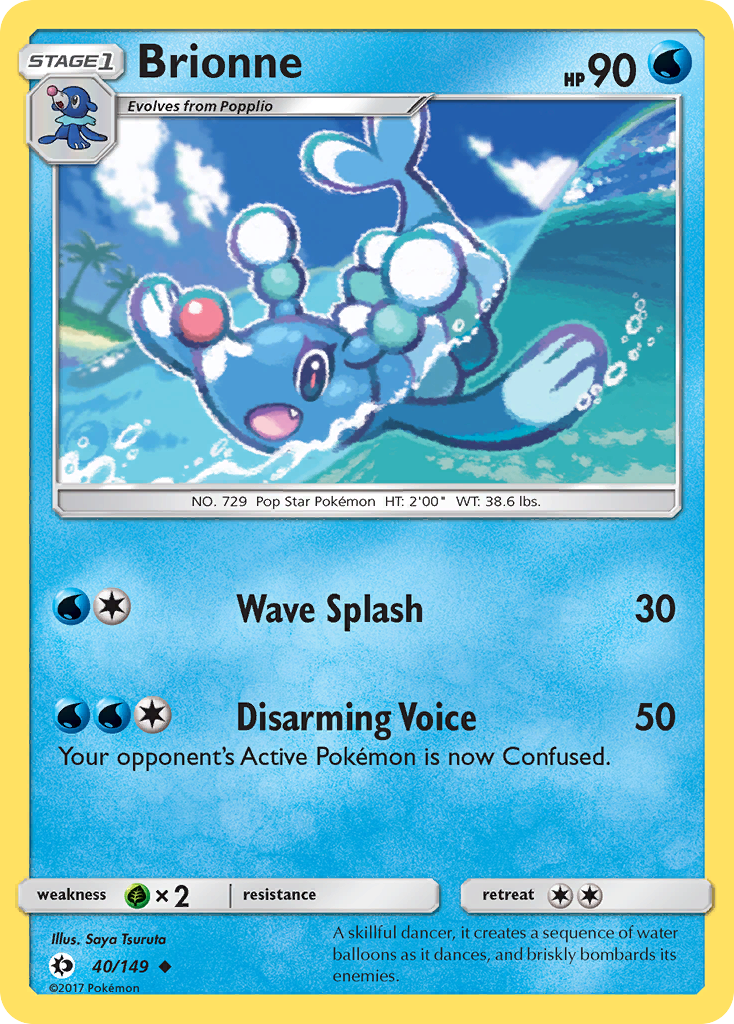 Brionne (40/149) [Sun & Moon: Base Set] | L.A. Mood Comics and Games