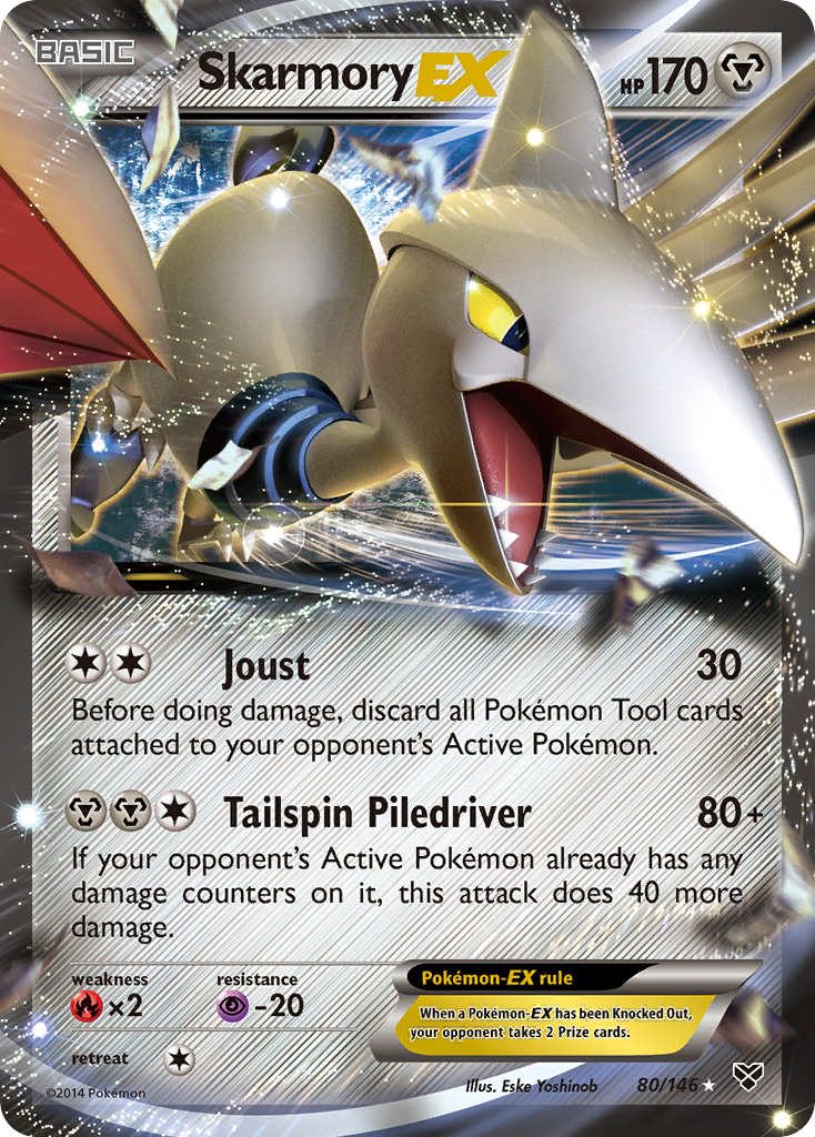 Skarmory EX (80/146) [XY: Base Set] | L.A. Mood Comics and Games