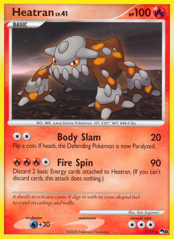 Heatran (1/17) [POP Series 8] | L.A. Mood Comics and Games