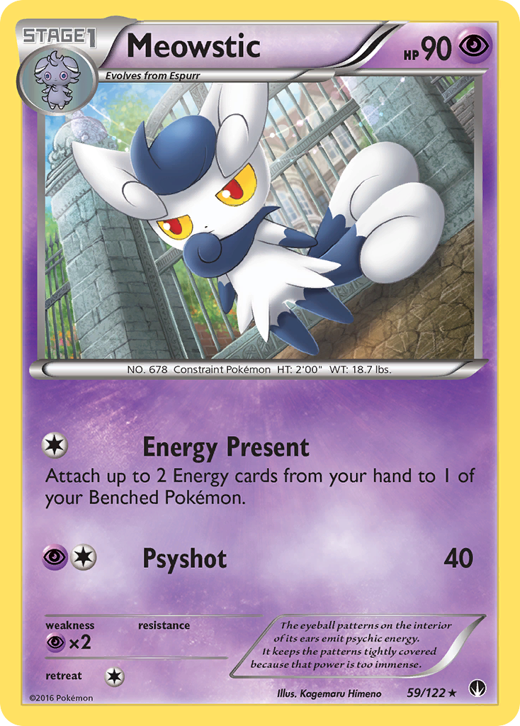 Meowstic (59/122) [XY: BREAKpoint] | L.A. Mood Comics and Games