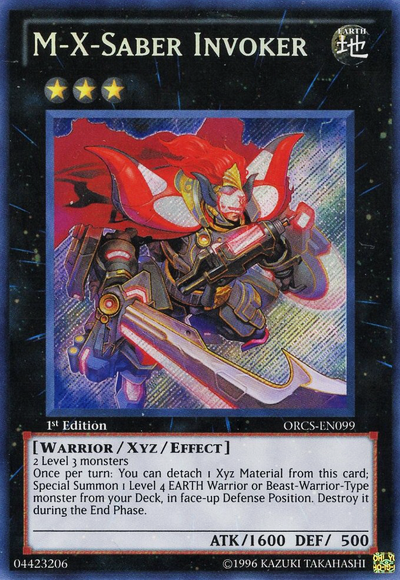 M-X-Saber Invoker [ORCS-EN099] Secret Rare | L.A. Mood Comics and Games