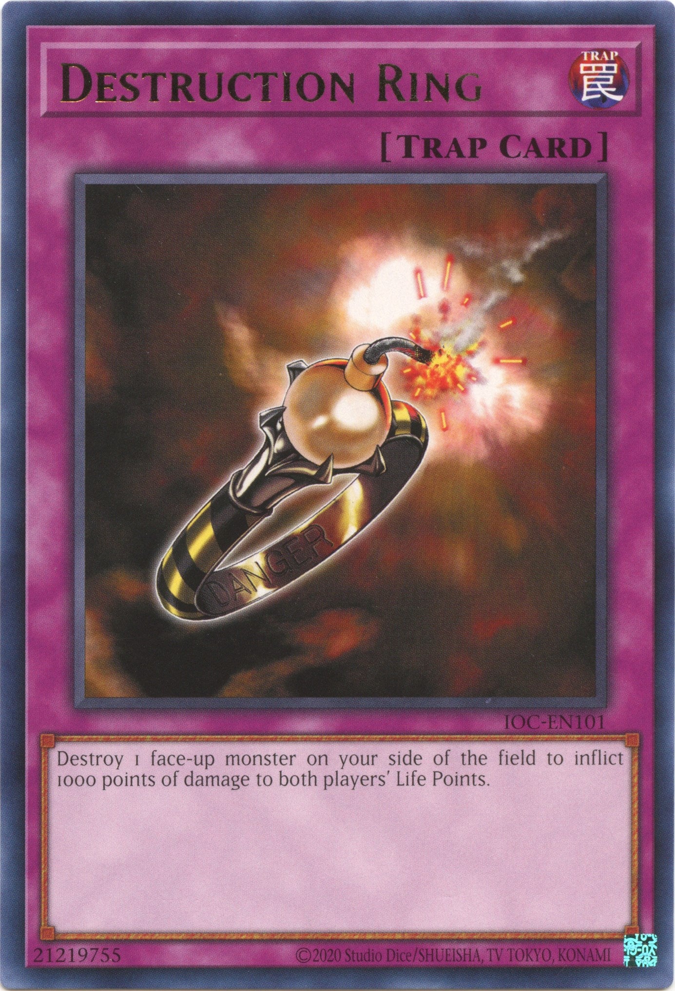 Destruction Ring (25th Anniversary) [IOC-EN101] Rare | L.A. Mood Comics and Games