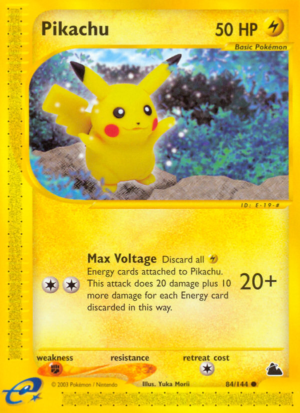 Pikachu (84/144) [Skyridge] | L.A. Mood Comics and Games