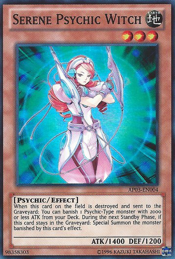 Serene Psychic Witch [AP03-EN004] Super Rare | L.A. Mood Comics and Games