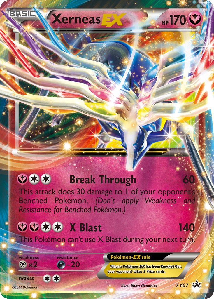 Xerneas EX (XY07) [XY: Black Star Promos] | L.A. Mood Comics and Games