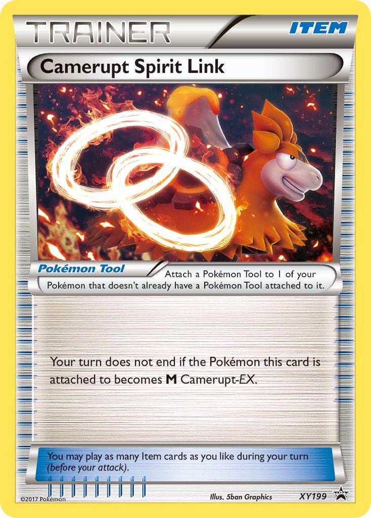 Camerupt Spirit Link (XY199) [XY: Black Star Promos] | L.A. Mood Comics and Games