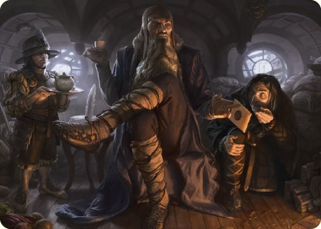 Sharkey, Tyrant of the Shire Art Card [The Lord of the Rings: Tales of Middle-earth Art Series] | L.A. Mood Comics and Games