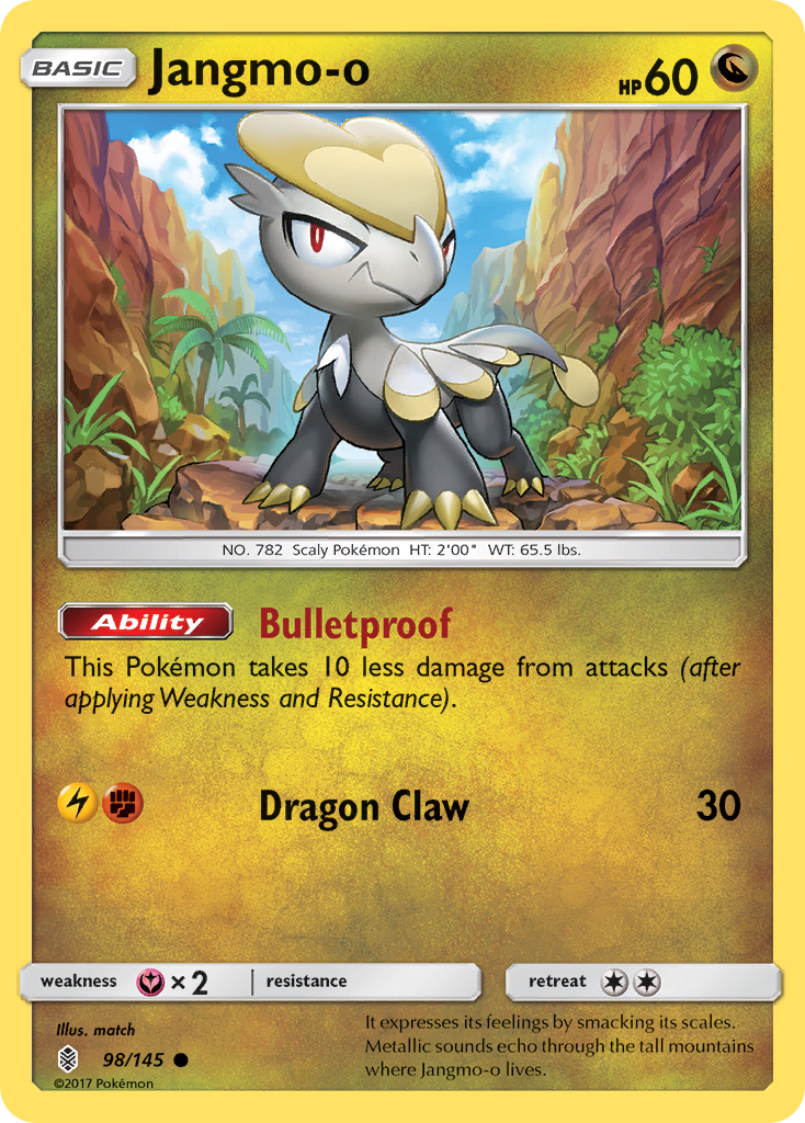 Jangmo-o (98/145) [Sun & Moon: Guardians Rising] | L.A. Mood Comics and Games