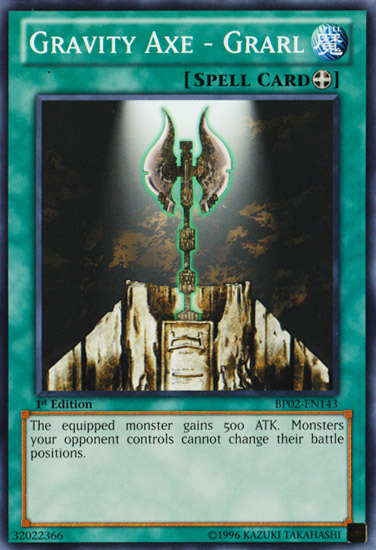 Gravity Axe - Grarl [BP02-EN143] Mosaic Rare | L.A. Mood Comics and Games