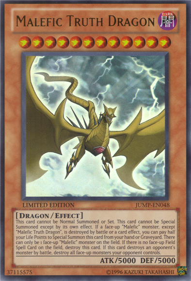 Malefic Truth Dragon [JUMP-EN048] Ultra Rare | L.A. Mood Comics and Games