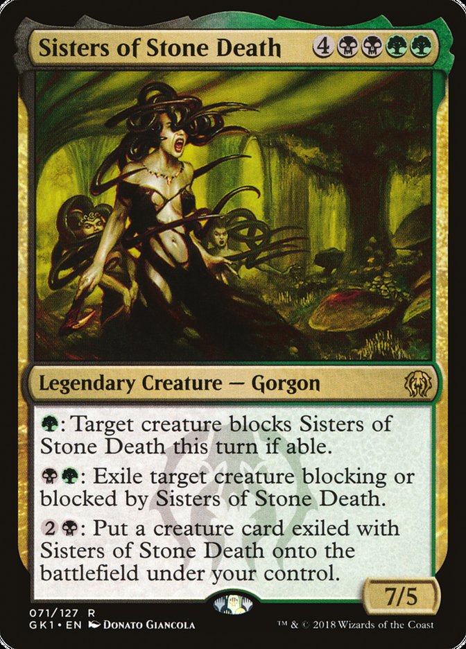 Sisters of Stone Death [Guilds of Ravnica Guild Kit] | L.A. Mood Comics and Games