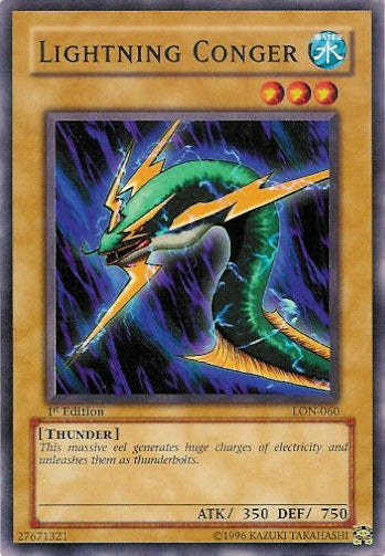 Lightning Conger [LON-060] Common | L.A. Mood Comics and Games