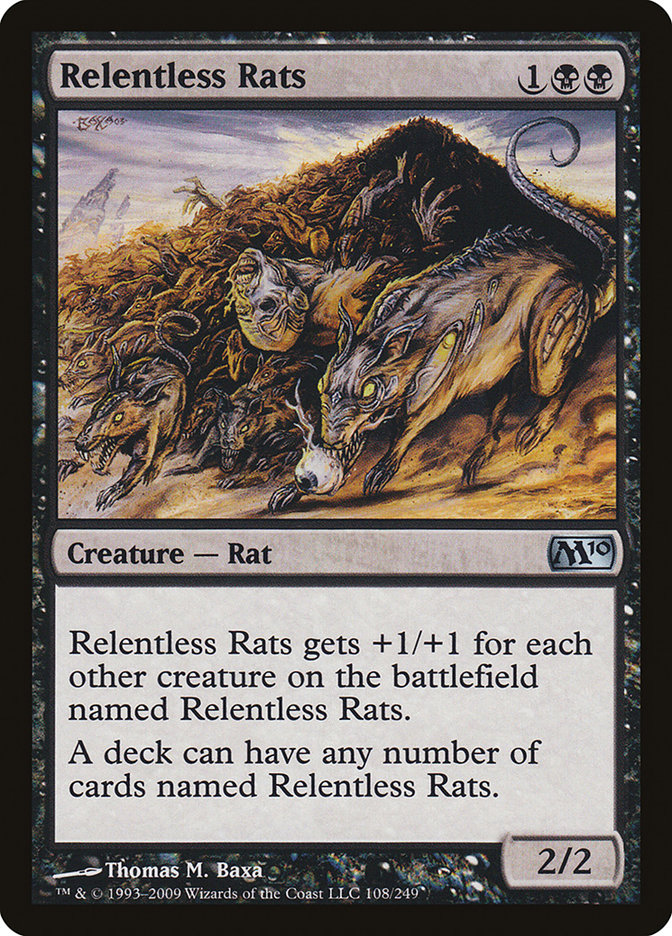 Relentless Rats [Magic 2010] | L.A. Mood Comics and Games