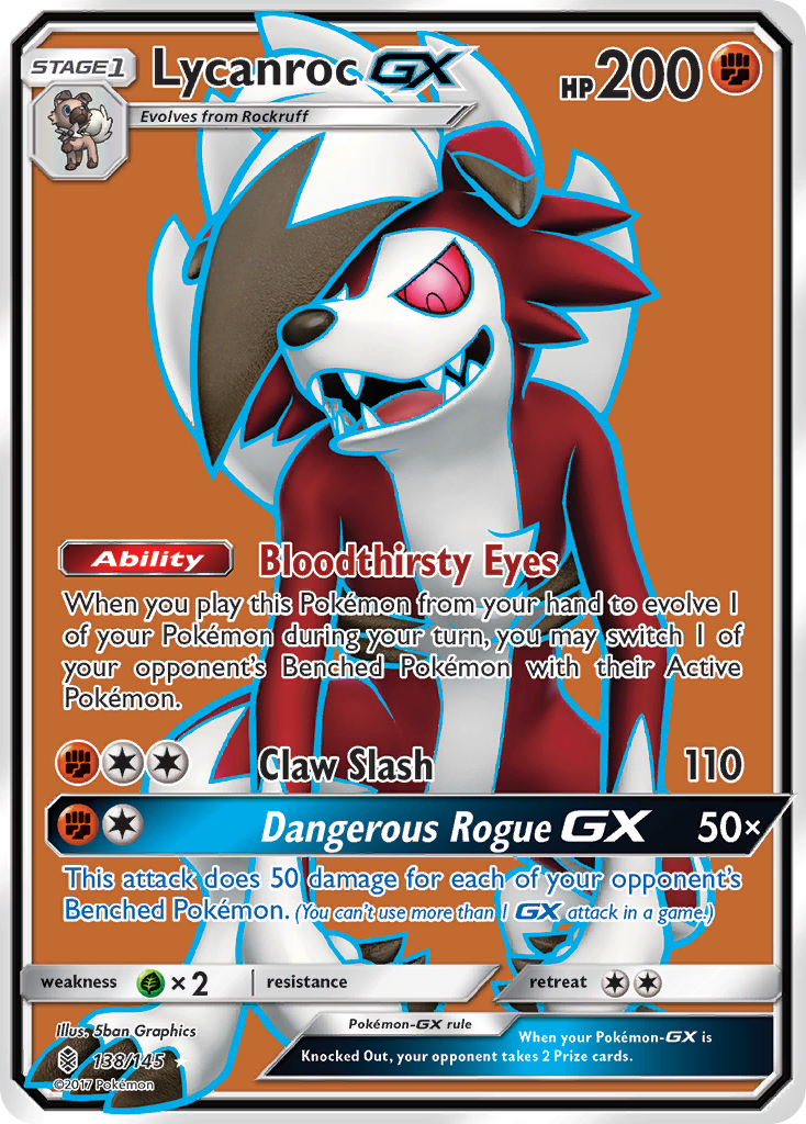 Lycanroc GX (138/145) [Sun & Moon: Guardians Rising] | L.A. Mood Comics and Games