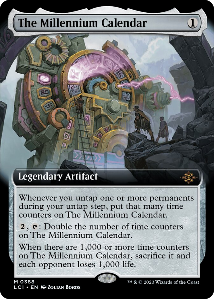 The Millennium Calendar (Extended Art) [The Lost Caverns of Ixalan] | L.A. Mood Comics and Games
