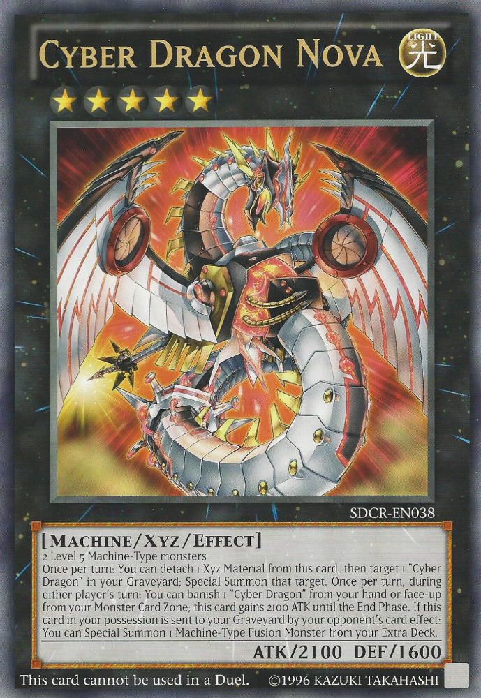 Cyber Dragon Nova (Oversized) (Machine Madness) [SDCR-EN038] Promo | L.A. Mood Comics and Games