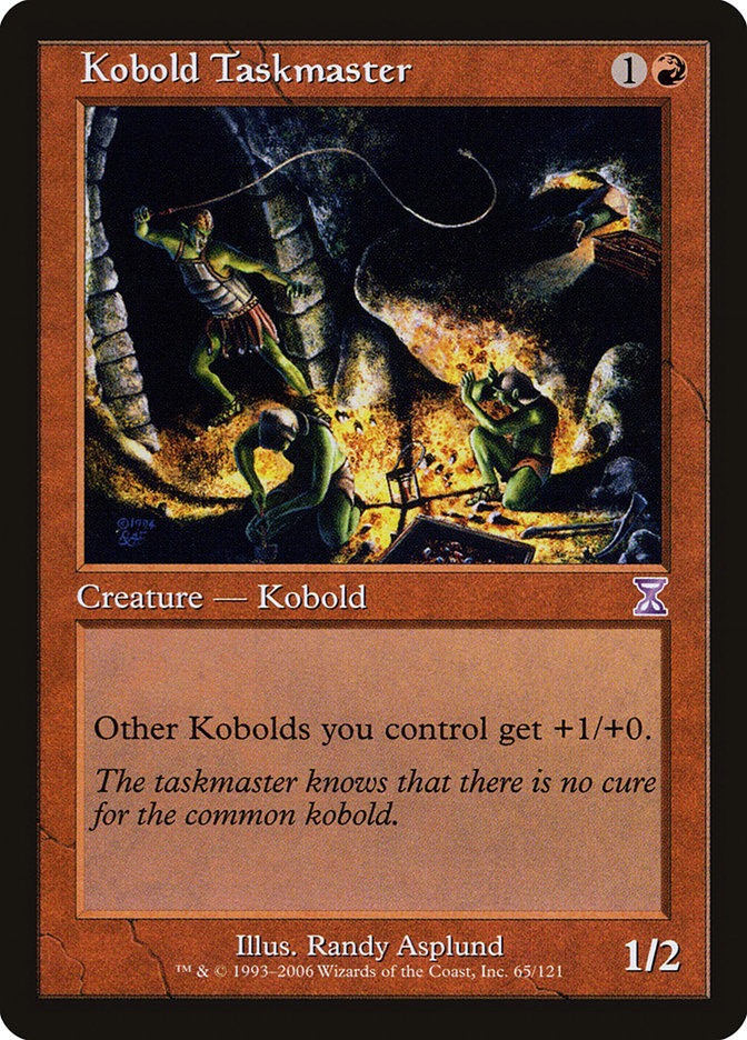 Kobold Taskmaster [Time Spiral Timeshifted] | L.A. Mood Comics and Games