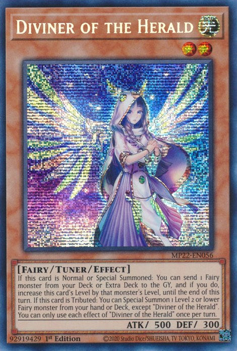Diviner of the Herald [MP22-EN056] Prismatic Secret Rare | L.A. Mood Comics and Games