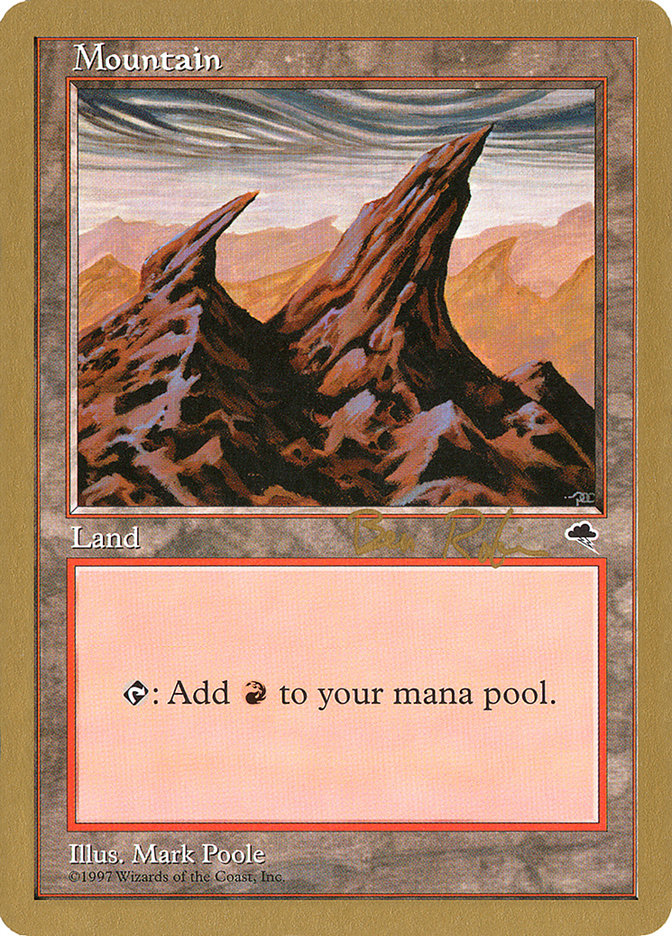 Mountain (br344) (Ben Rubin) [World Championship Decks 1998] | L.A. Mood Comics and Games