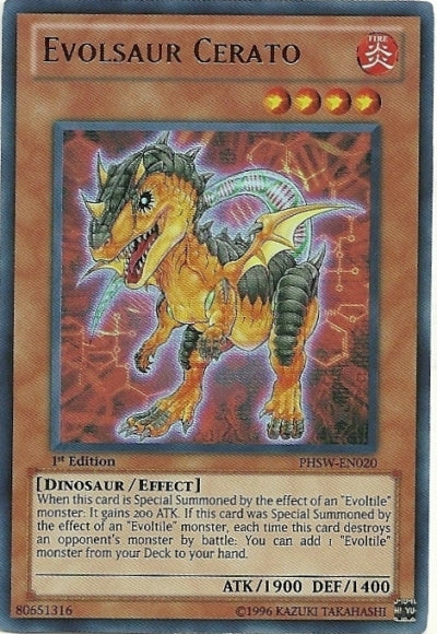 Evolsaur Cerato [PHSW-EN020] Ultra Rare | L.A. Mood Comics and Games