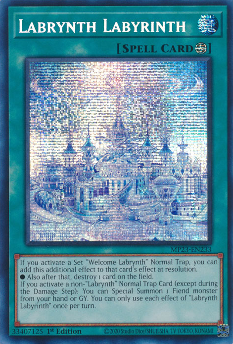 Labrynth Labyrinth [MP23-EN233] Prismatic Secret Rare | L.A. Mood Comics and Games