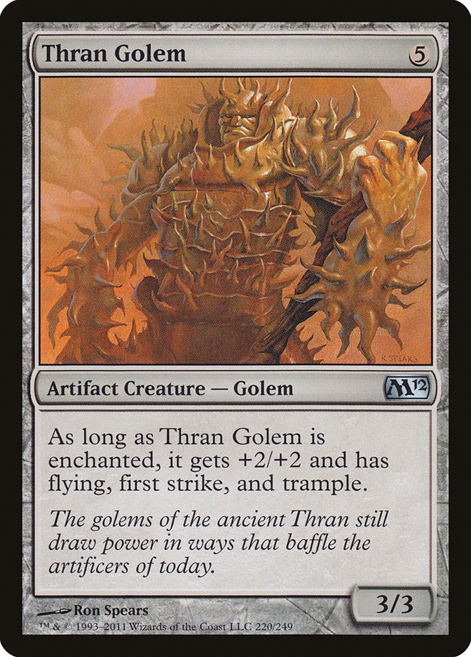 Thran Golem [Magic 2012] | L.A. Mood Comics and Games