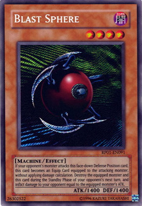 Blast Sphere [RP01-EN091] Secret Rare | L.A. Mood Comics and Games