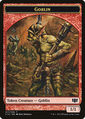 Goblin // Goat Double-Sided Token [Commander 2014 Tokens] | L.A. Mood Comics and Games