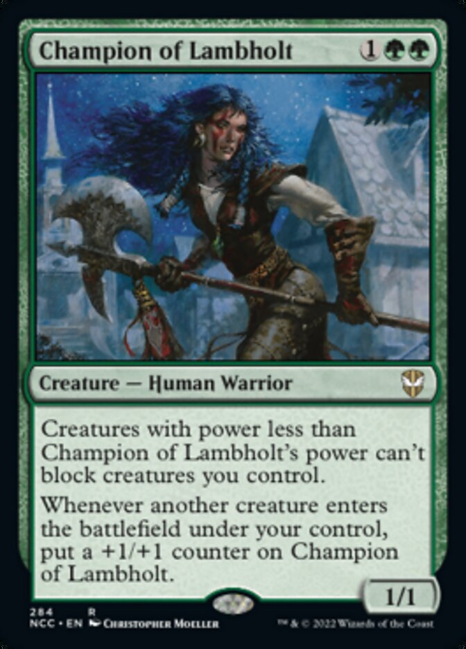 Champion of Lambholt [Streets of New Capenna Commander] | L.A. Mood Comics and Games