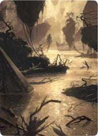 Murkwater Pathway Art Card [Zendikar Rising Art Series] | L.A. Mood Comics and Games