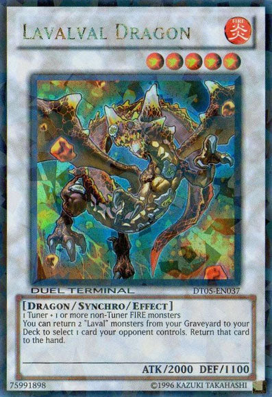 Lavalval Dragon [DT05-EN037] Ultra Rare | L.A. Mood Comics and Games