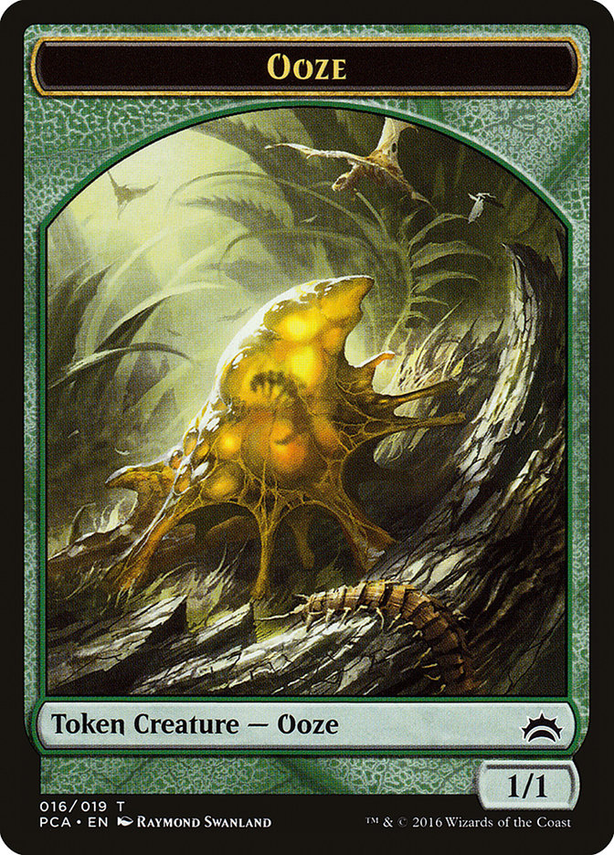 Ooze Token (016/019) [Planechase Anthology Tokens] | L.A. Mood Comics and Games