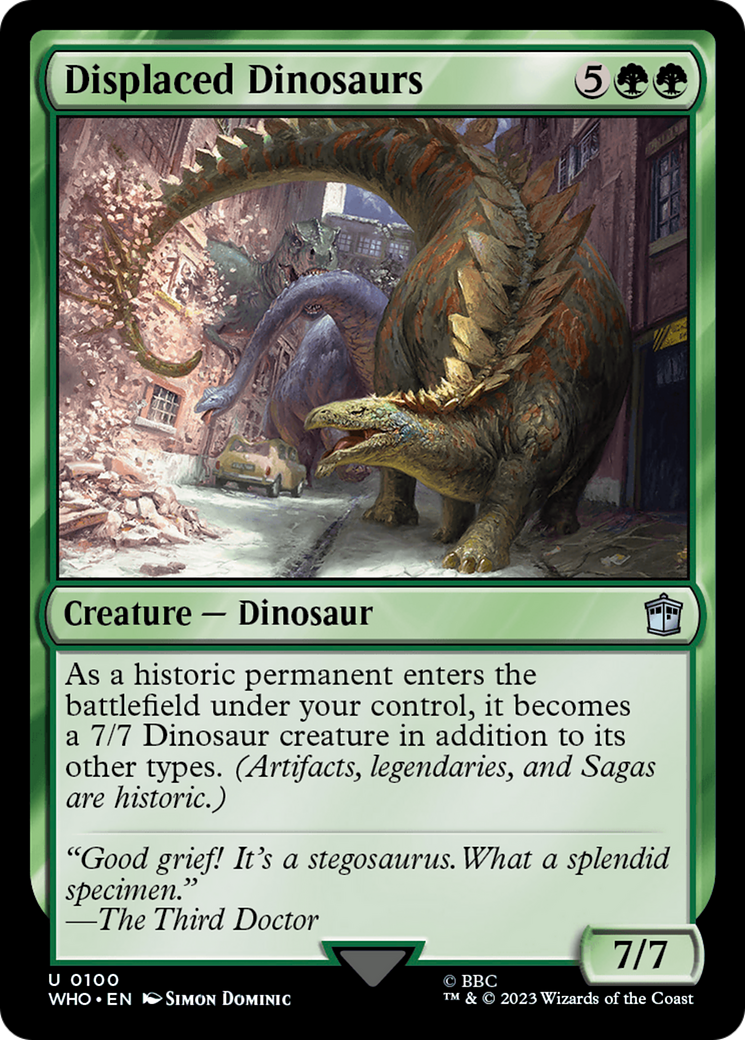 Displaced Dinosaurs [Doctor Who] | L.A. Mood Comics and Games