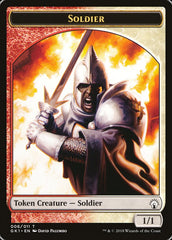 Soldier // Goblin Double-Sided Token [Guilds of Ravnica Guild Kit Tokens] | L.A. Mood Comics and Games