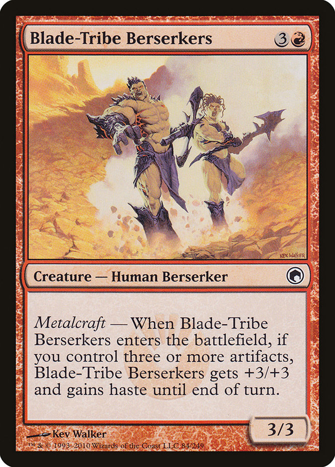 Blade-Tribe Berserkers [Scars of Mirrodin] | L.A. Mood Comics and Games