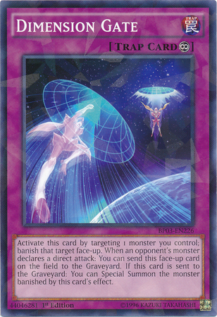 Dimension Gate [BP03-EN226] Shatterfoil Rare | L.A. Mood Comics and Games