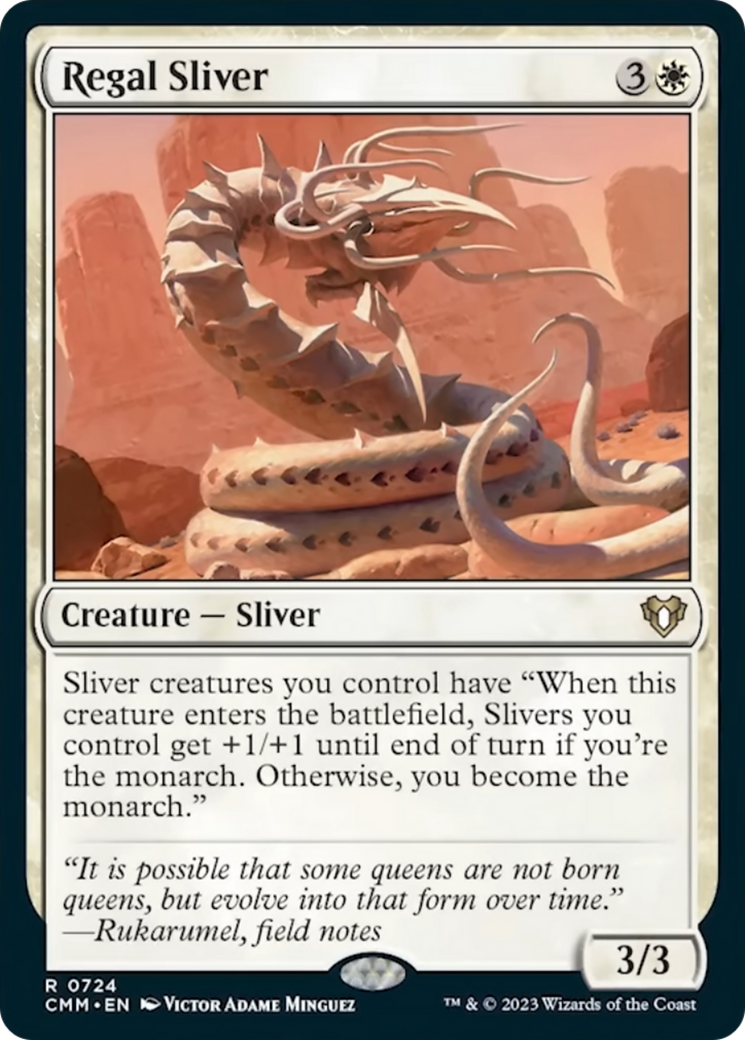Regal Sliver [Commander Masters] | L.A. Mood Comics and Games