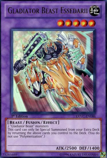 Gladiator Beast Essedarii [EXVC-EN086] Ultra Rare | L.A. Mood Comics and Games