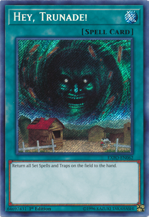 Hey, Trunade! [EXFO-EN062] Secret Rare | L.A. Mood Comics and Games