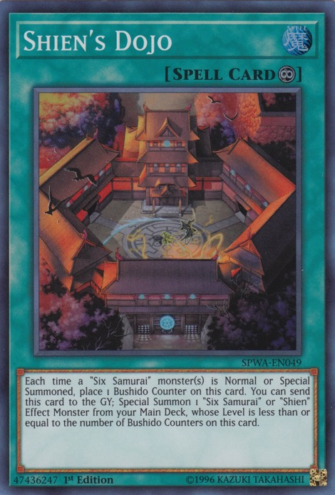 Shien's Dojo [SPWA-EN049] Super Rare | L.A. Mood Comics and Games