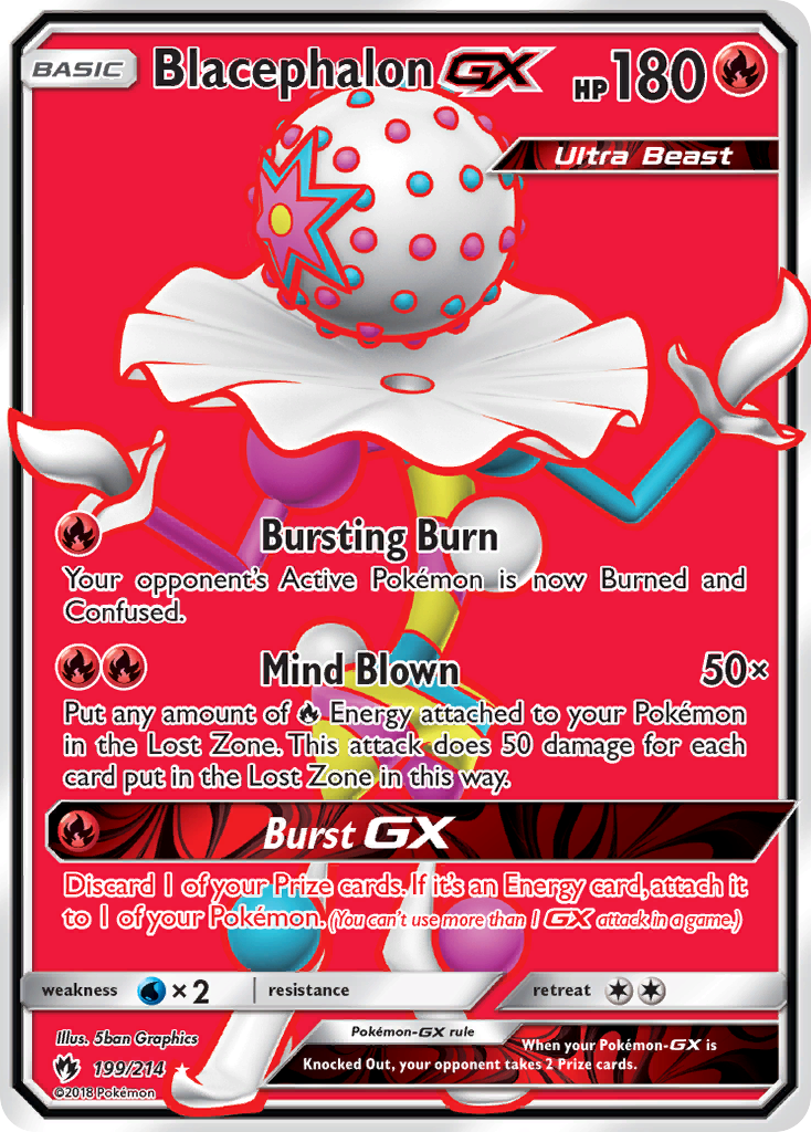 Blacephalon GX (199/214) [Sun & Moon: Lost Thunder] | L.A. Mood Comics and Games