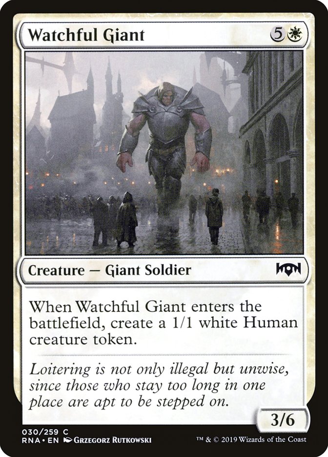 Watchful Giant [Ravnica Allegiance] | L.A. Mood Comics and Games