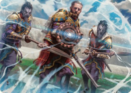 Argivian Phalanx Art Card [Dominaria United Art Series] | L.A. Mood Comics and Games