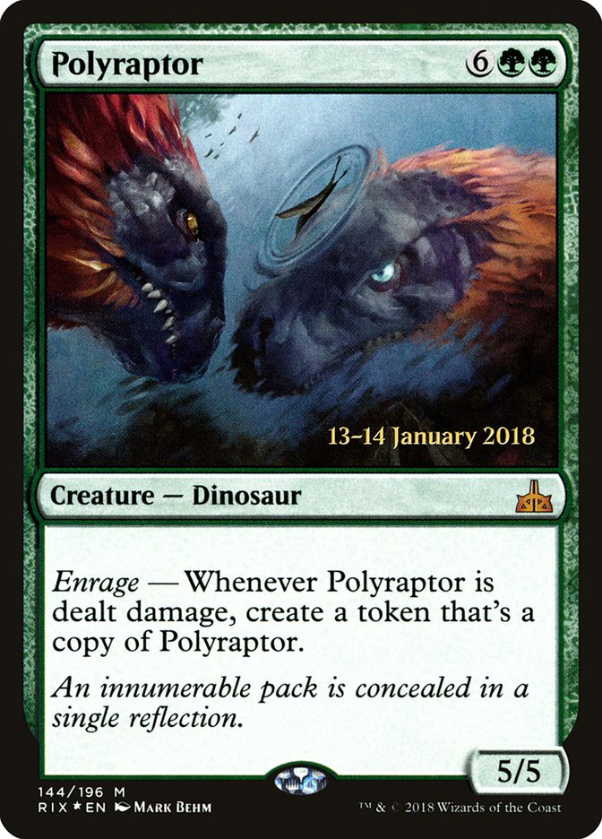 Polyraptor [Rivals of Ixalan Prerelease Promos] | L.A. Mood Comics and Games