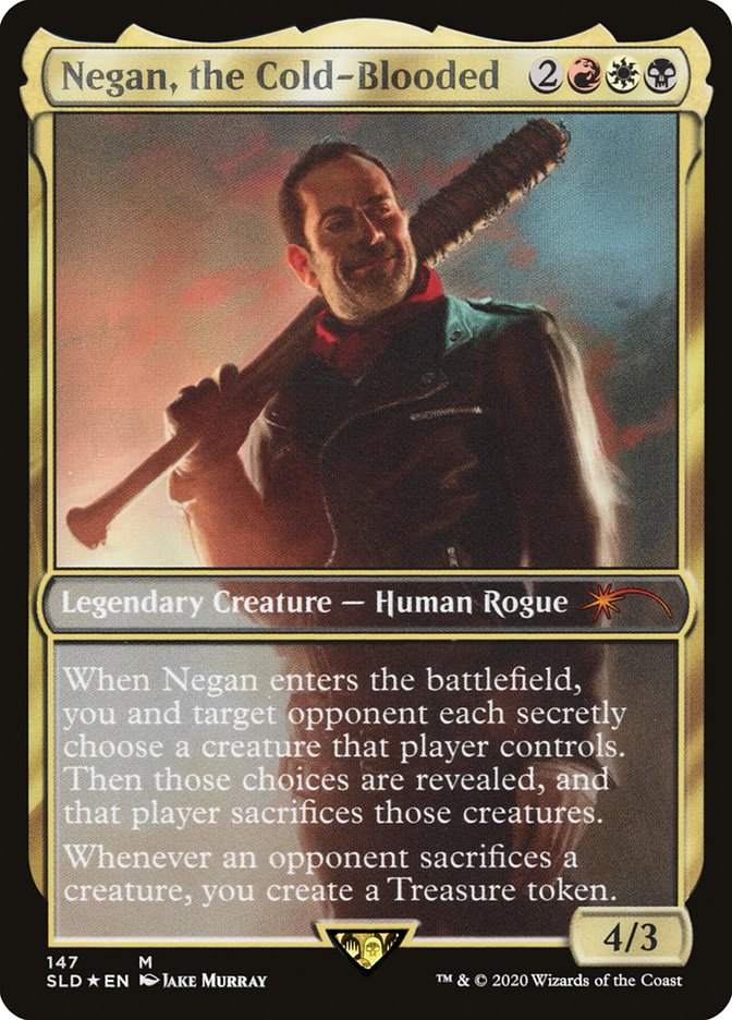 Negan, the Cold-Blooded [Secret Lair Drop Series] | L.A. Mood Comics and Games